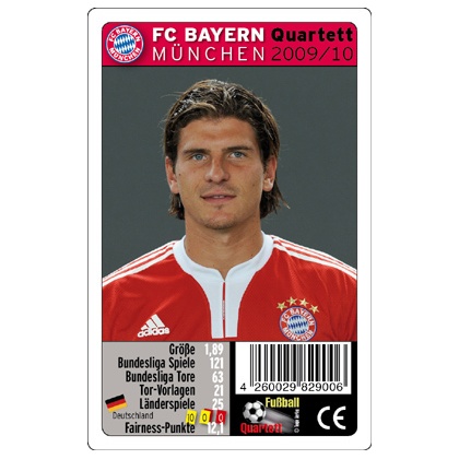 FC Bayern M�nchen - Spiel Quartett FCB