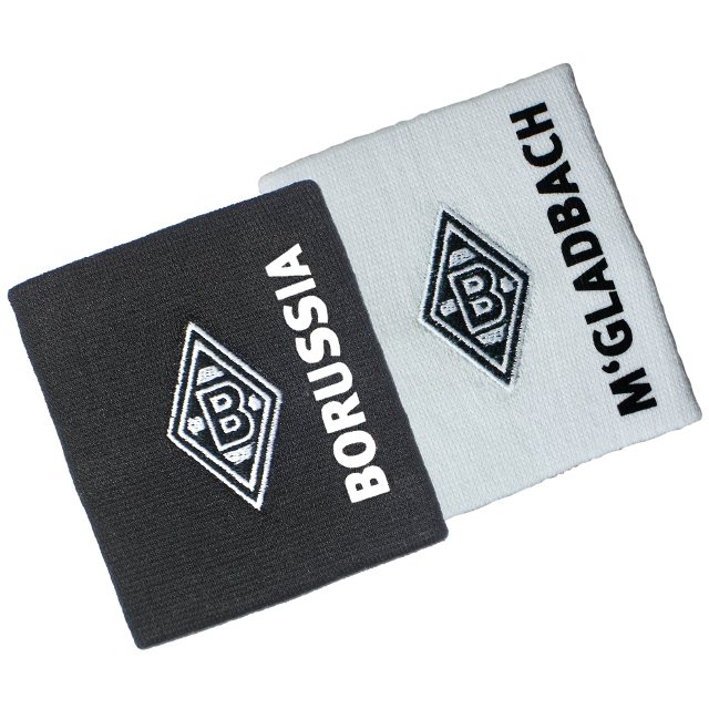 Borussia M�nchengladbach - Schwei�band (Set) Raute