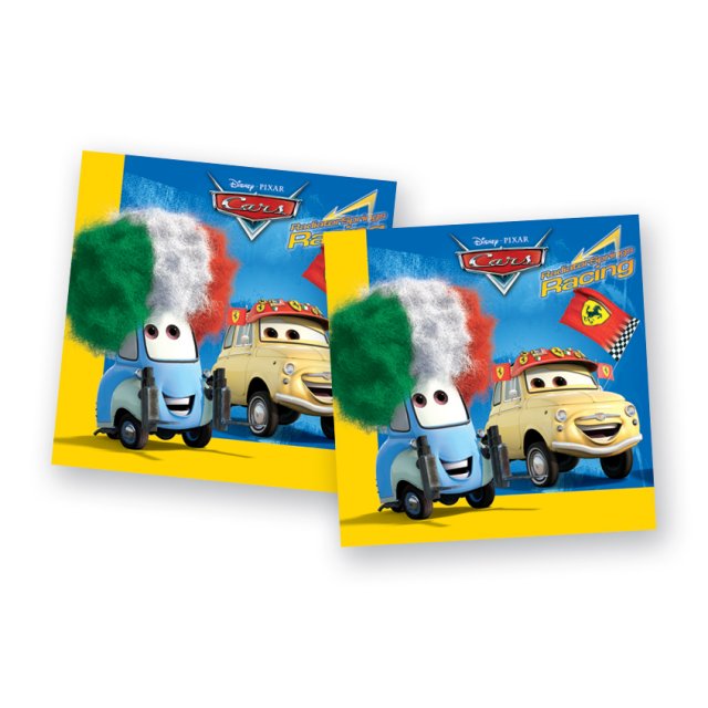 Disney Cars - Servietten Cars Supercharged