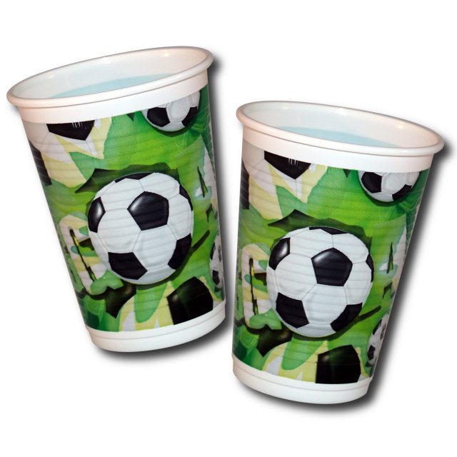 Fu�ball - Partybecher GOAL gr�n