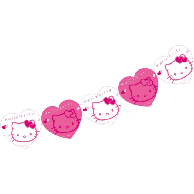 Hello Kitty - Girlande Hello Kitty Pink