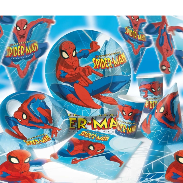 Spiderman - Geburtstags-Set