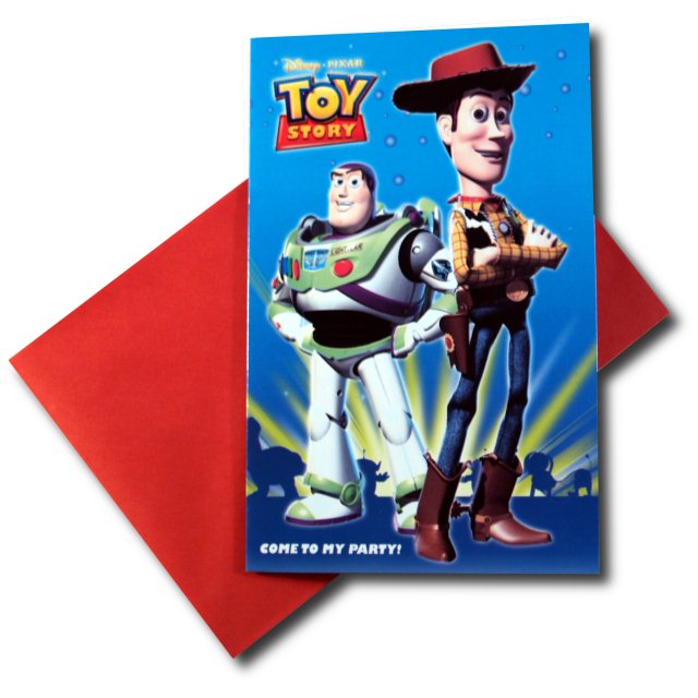 Toy Story - Einladungskarten