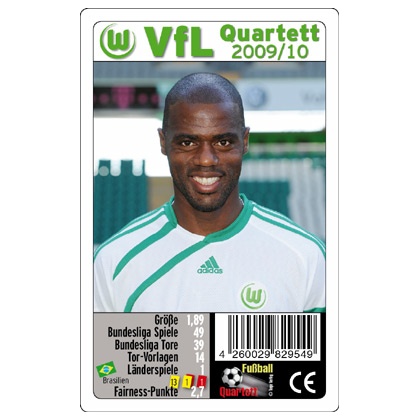 VfL Wolfsburg - Spiel Quartett