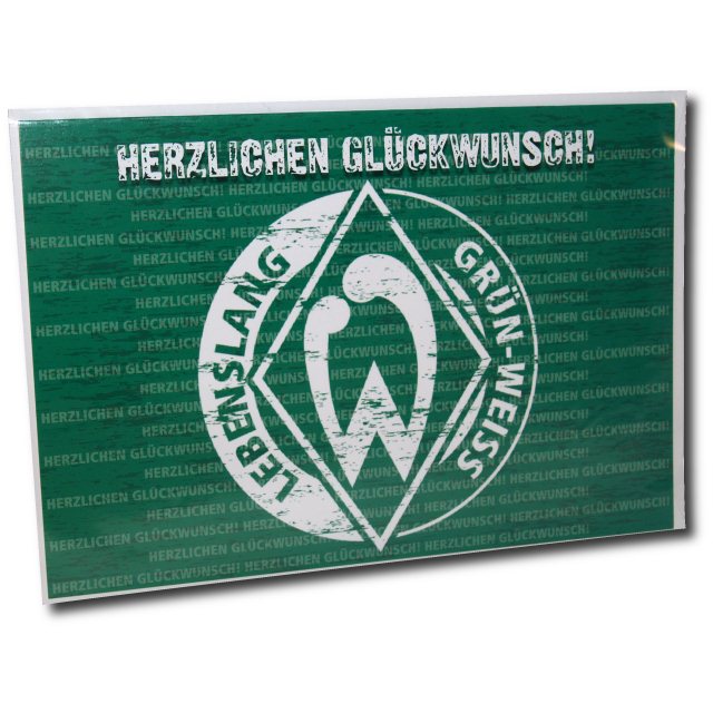 SV Werder Bremen - Gru�karte