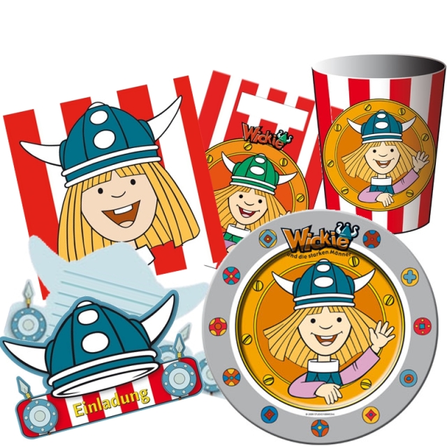 Wickie und die starken M�nner - Party-Set